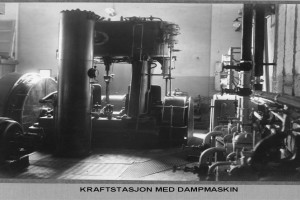 Bilde av Kraftstasjon med dampmaskin